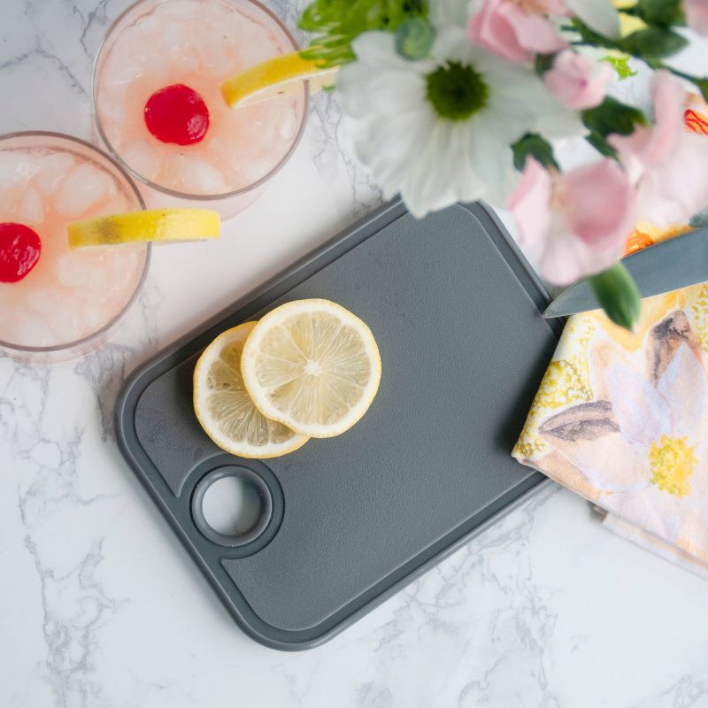 Architec Our Original Gripper Cutting Board  5"x7" Gray