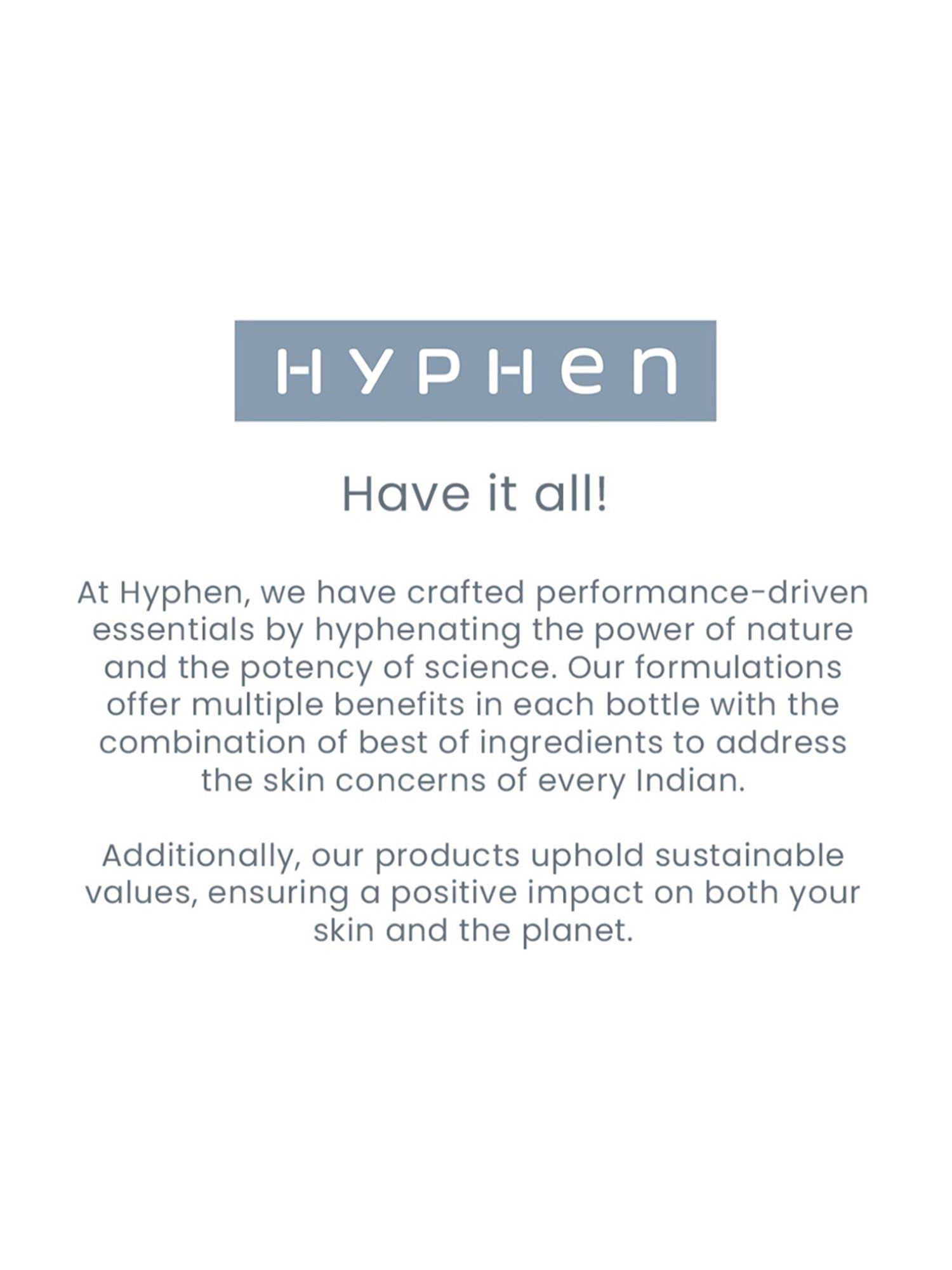Hyphen Vitamin-Infused Peptide Dewy Prep Serum - 50 ml