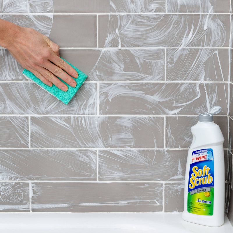 Soft Scrub Cleanser with Bleach Surface Cleaner, 24 fl oz