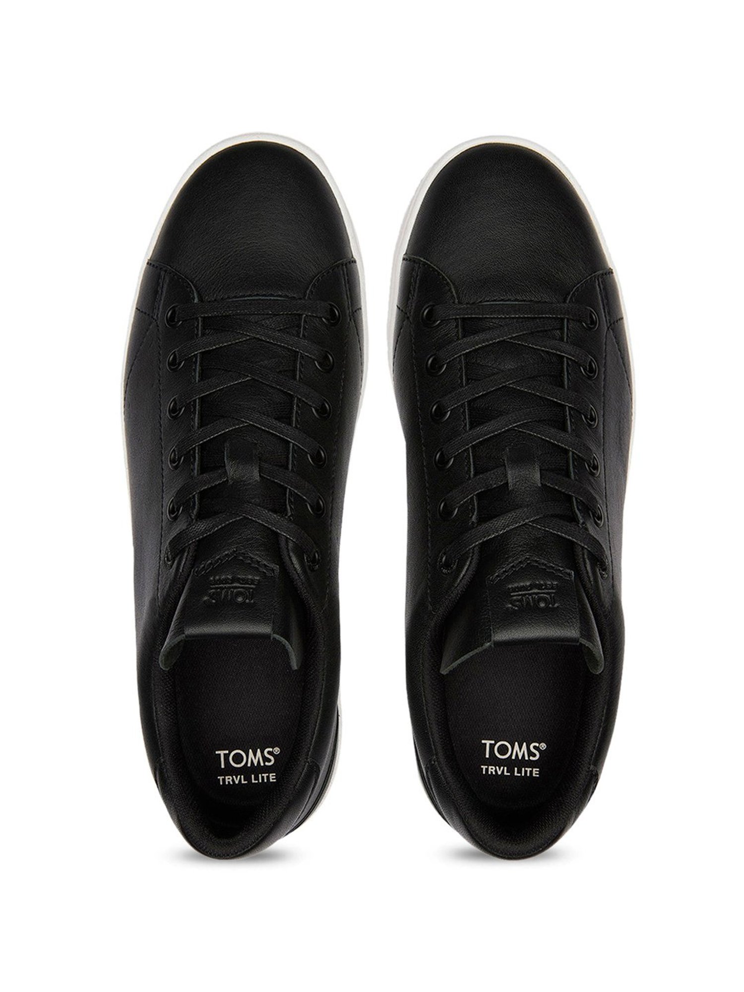 TOMS Men's Trvl Lite 2.0 Low Black Casual Sneakers