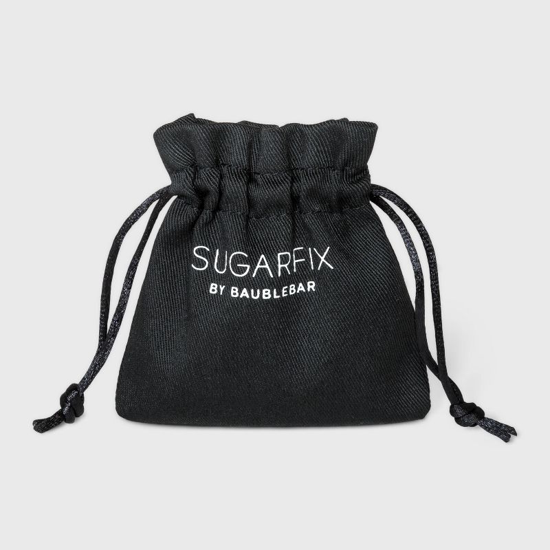 SUGARFIX by BaubleBar 14K Gold Plated Delicate Evil Eye Stud Earrings - Gold