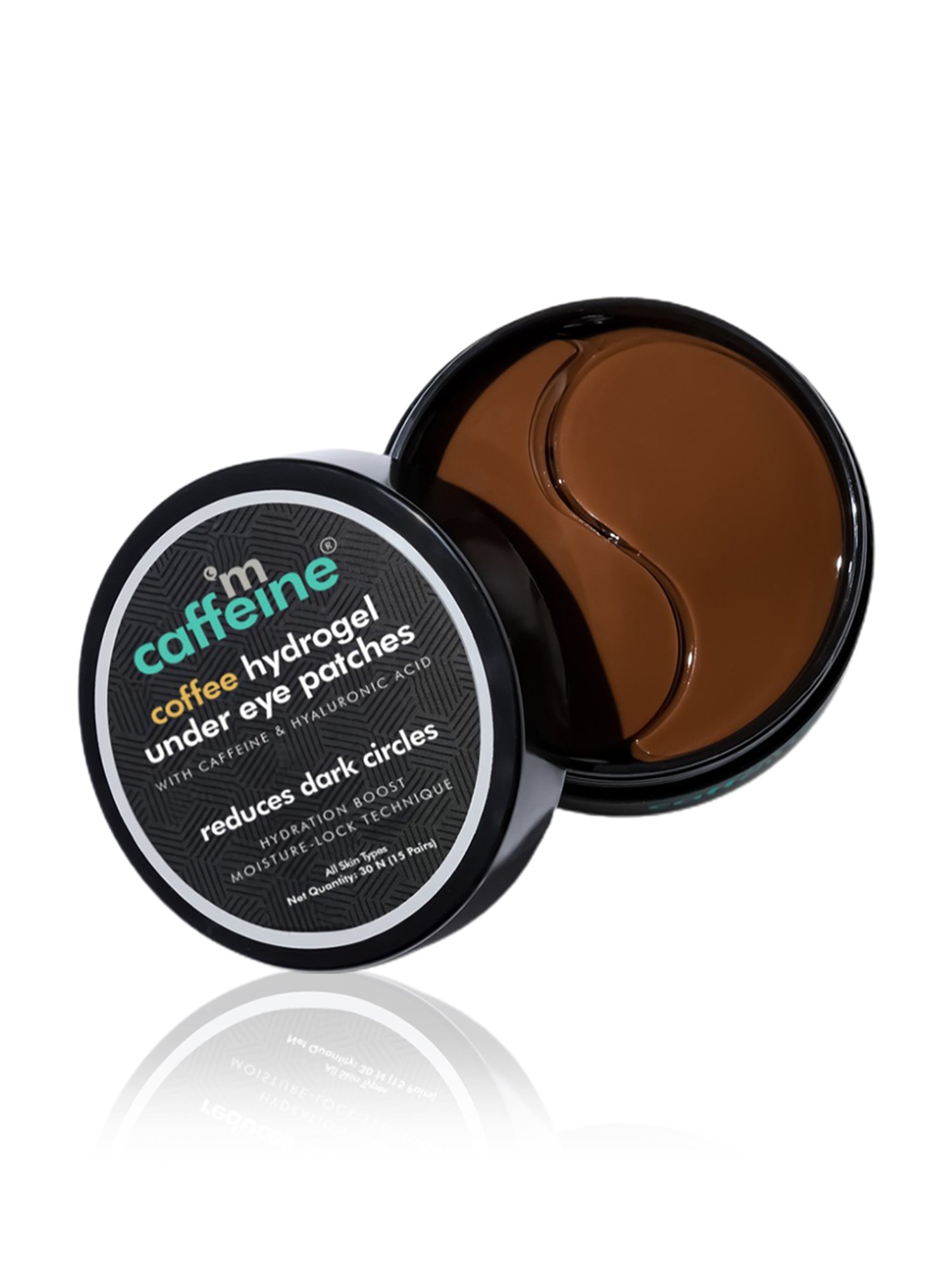mCaffeine Coffee Hydrogel Under Eye Patches - 15 Pairs