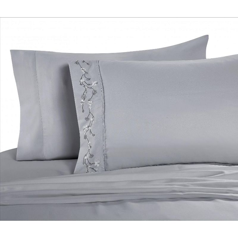 VCNY Home Sadie Sheet Set - Blue 6 Piece Queen Sheet Set