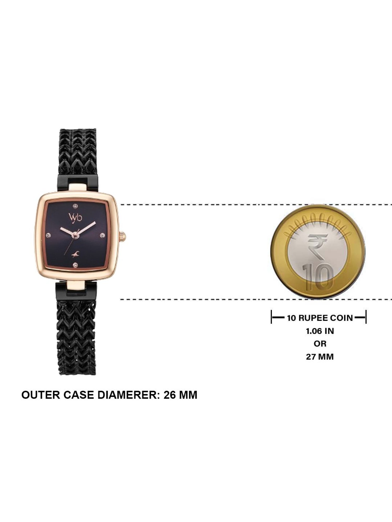 Fastrack Vyb 3.0 FV60042KM01W Analog Watch for Women