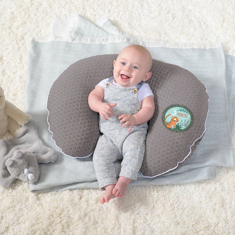 Boppy Original Feeding and Infant Support Pillow - Floral Stripes