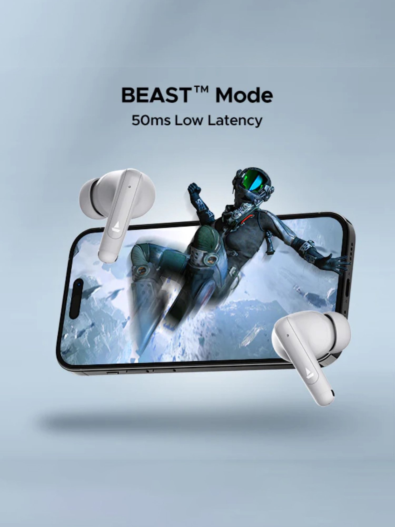 Boat Airdopes Unity ANC In Ear BT Earbuds with Up to 50H Total Playback