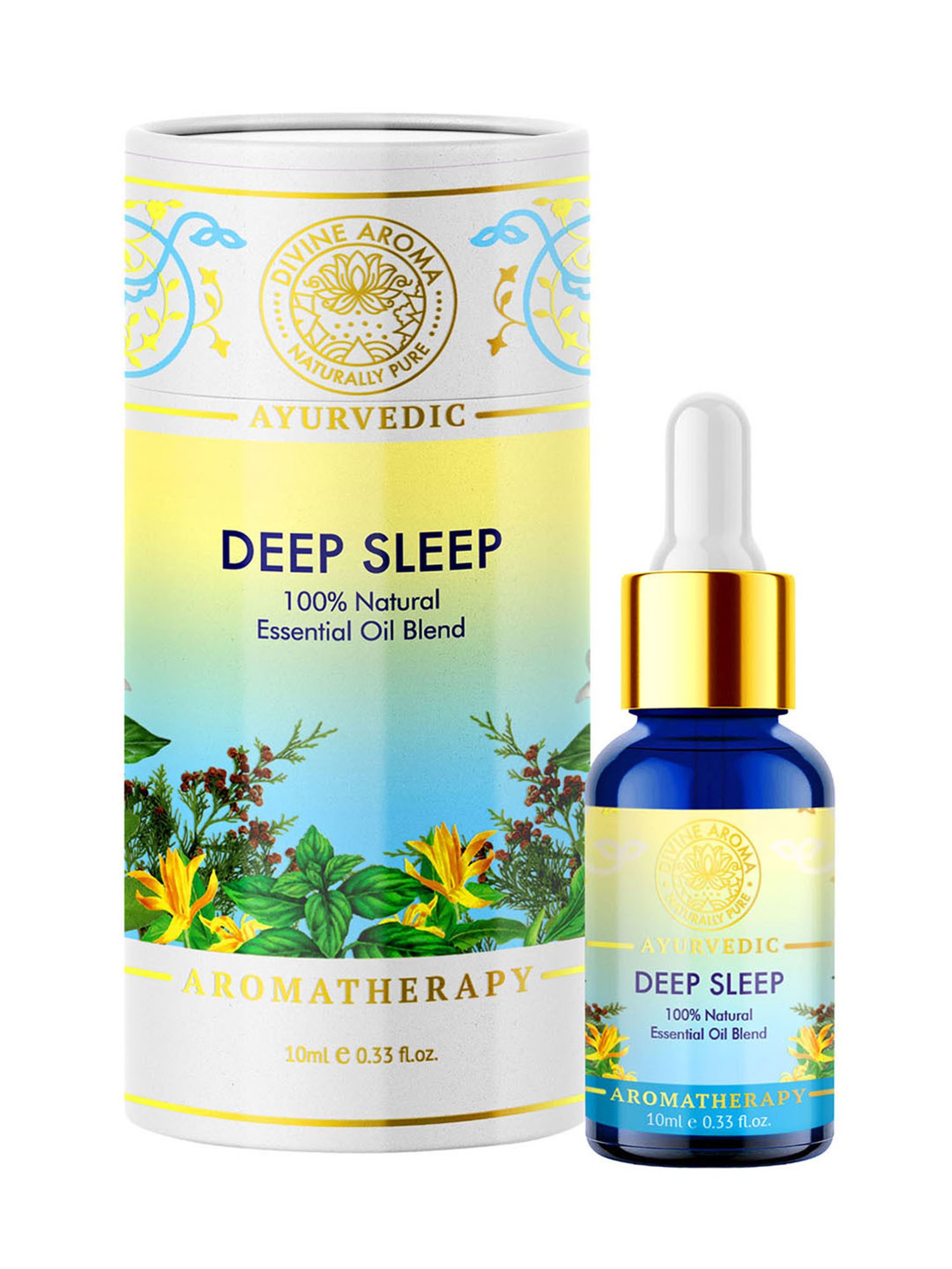 Divine Aroma Deep Sleep Essential Oil Blend - 10 ml