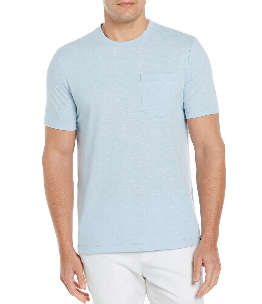 Perry Ellis Slub Textured Short-Sleeve Tee