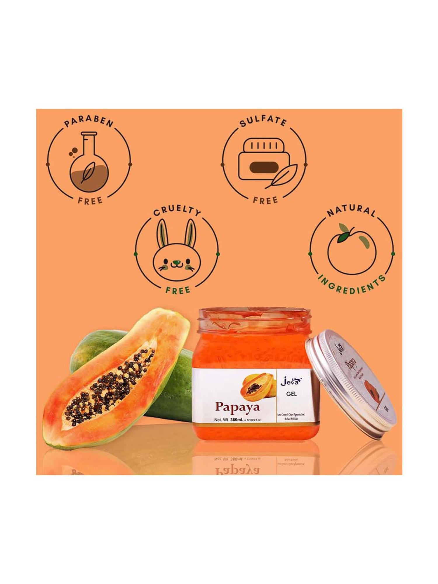 Papaya Gel - 380 ml