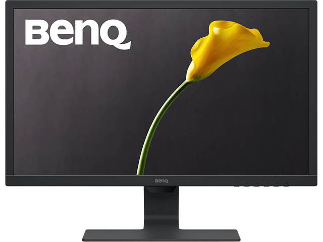 BenQ GL2480 24" Full HD 1920 x 1080 1ms (GTG) 60 Hz D-Sub, DVI, HDMI Low Blue Light Flicker-Free Technology BenQ Eye-Care LED Backlit LCD Monitor