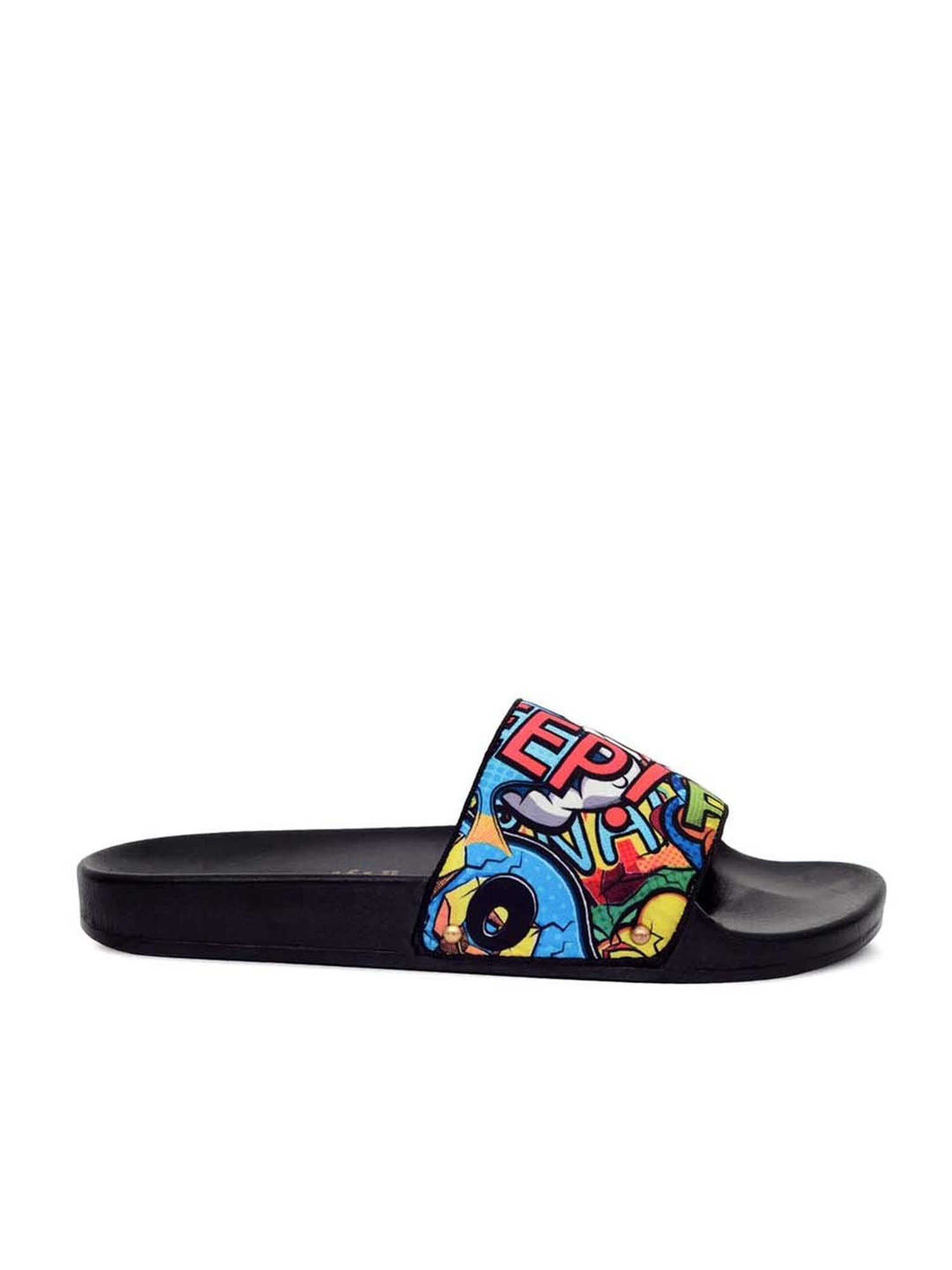 Griffin Men's Multicolor Slides