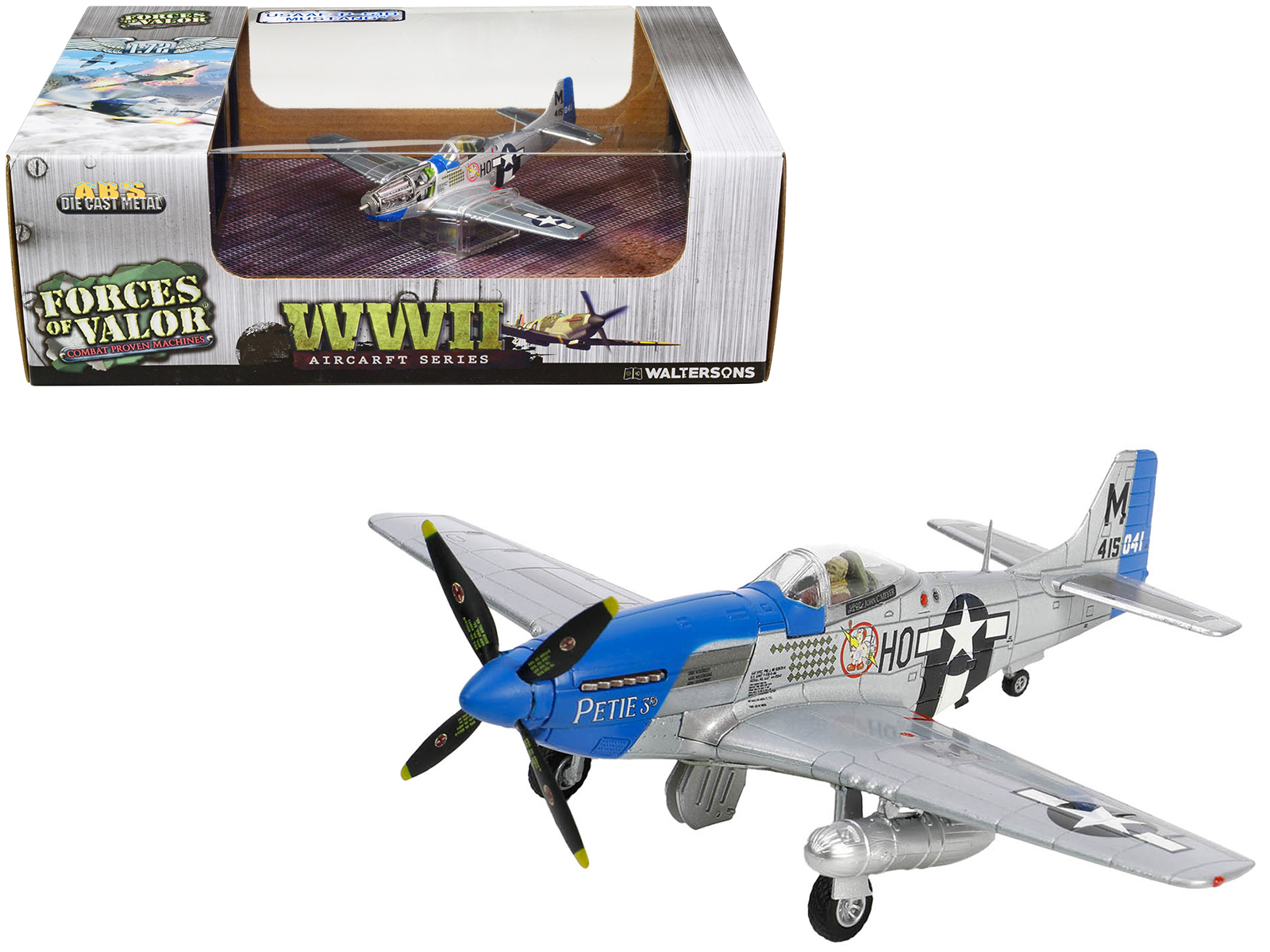 North American P-51D Mustang Fighter Aircraft "Lt. Col. McComas 118th Tactical Reconnaissance Squadron 23rd Fighter Group China" (1945) United States Army Air Force "Air Power Series" 1/48 Diecast Model by Hobby Master