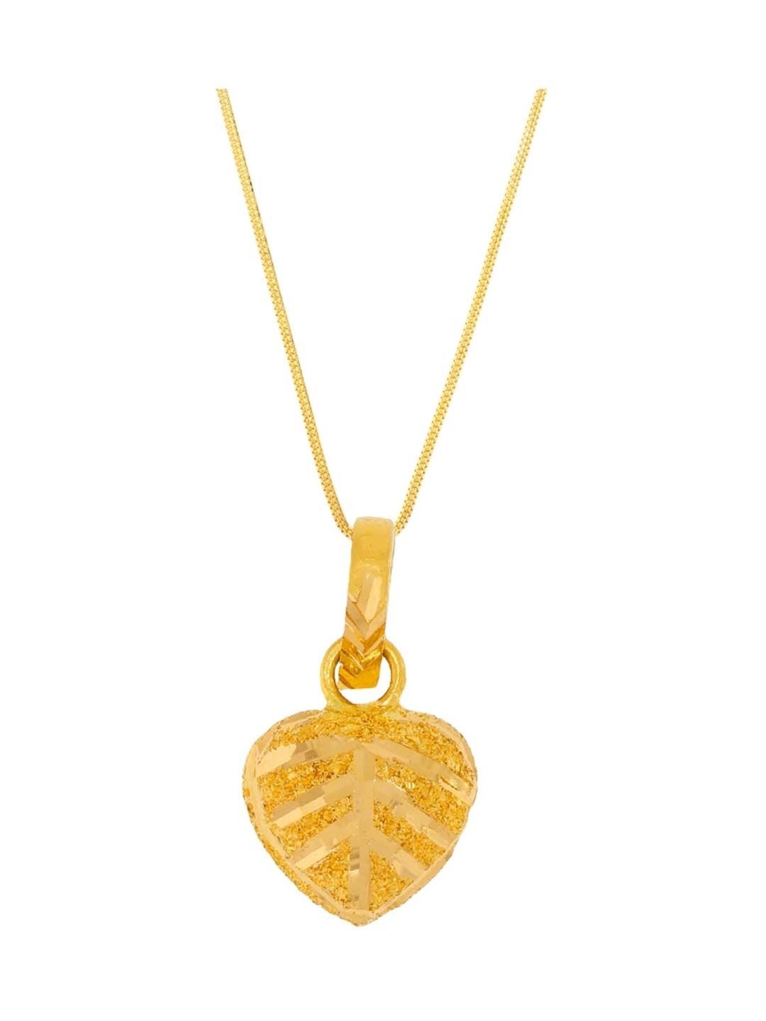 Waman Hari Pethe Jewellers 22k Gold Pendant for Women