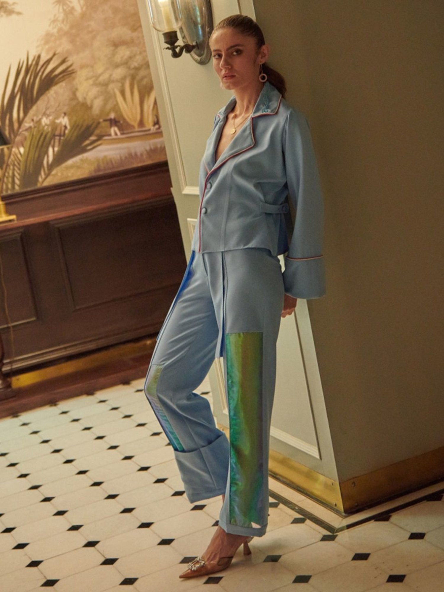 Cin Cin Blue Audace Party Edit Como Shirt