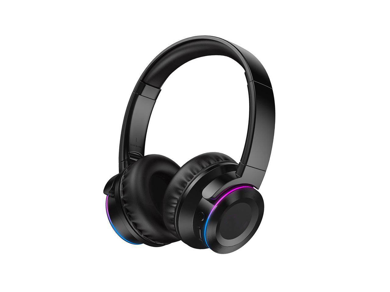 Wireless Bluetooth Headphones with Mic,Touch Control Over Ear Deep Bass Foldable Headset for Travel, Home Office,40H Playtime