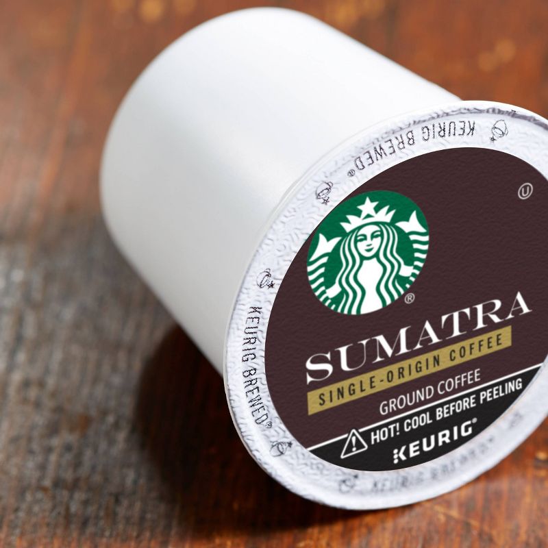 Starbucks Sumatra Blend Dark Roast Coffee - Keurig K-Cup Pods - 22ct