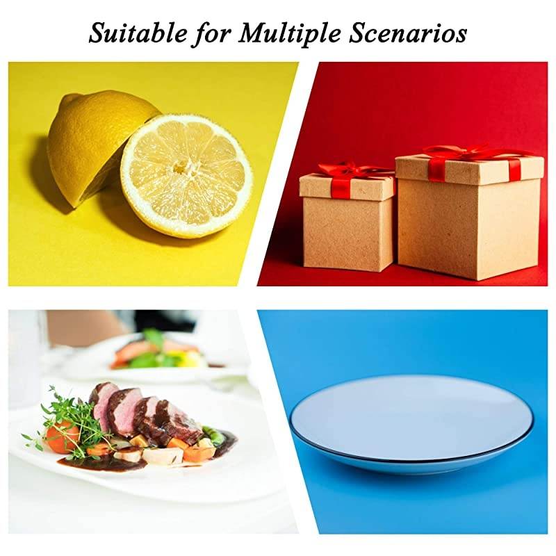 60 LED Continuous Portable Photography Lighting Kit for Table Top Photo Video Studio Light Lamp with Color Filters 4 Packs