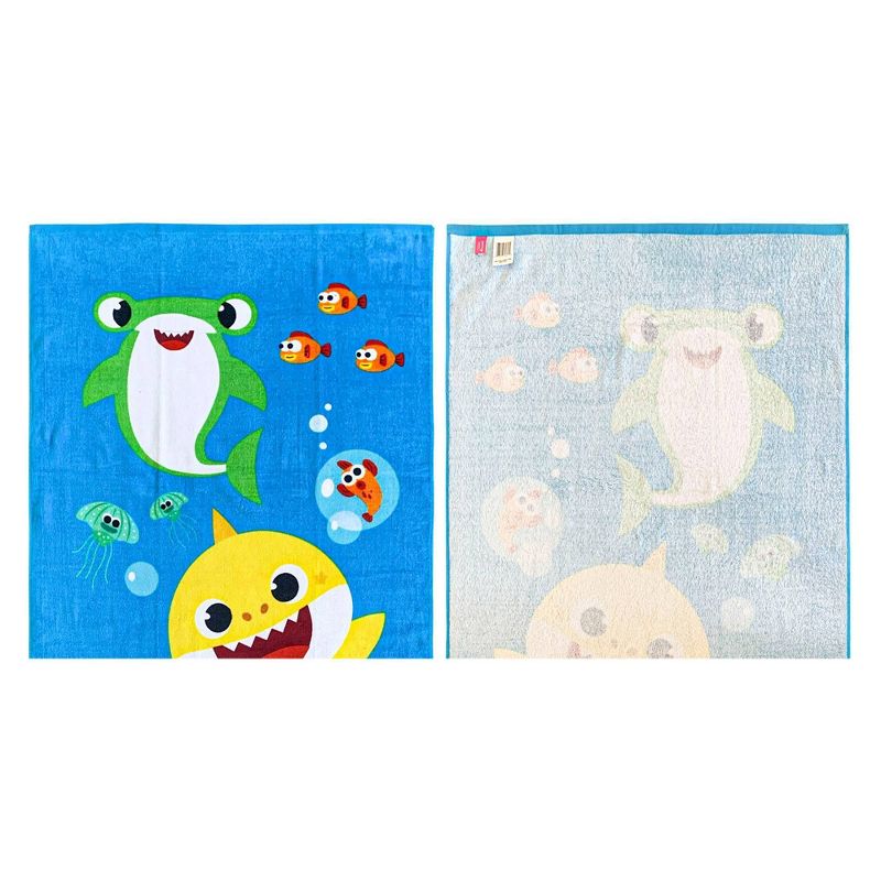Pinkfong Baby Shark Feed Me Beach Towel