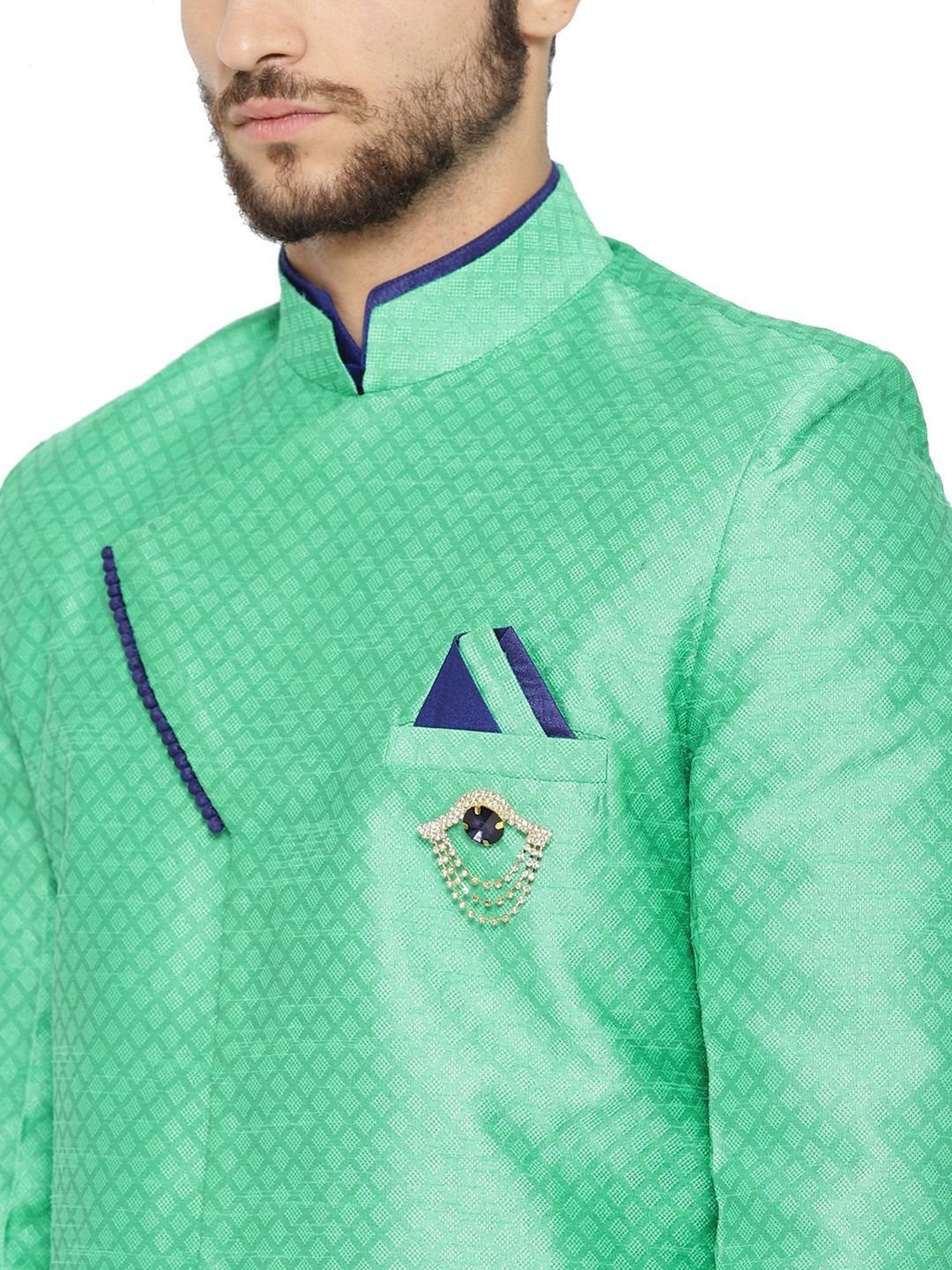 SG RAJASAHAB Multi Regular Fit Kurta Set