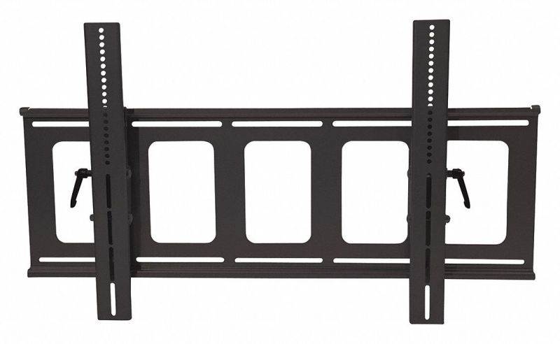 Video Mount Products PDS-LFTB Large Flat Panel Flush Wall Mount with Tilt - Blac