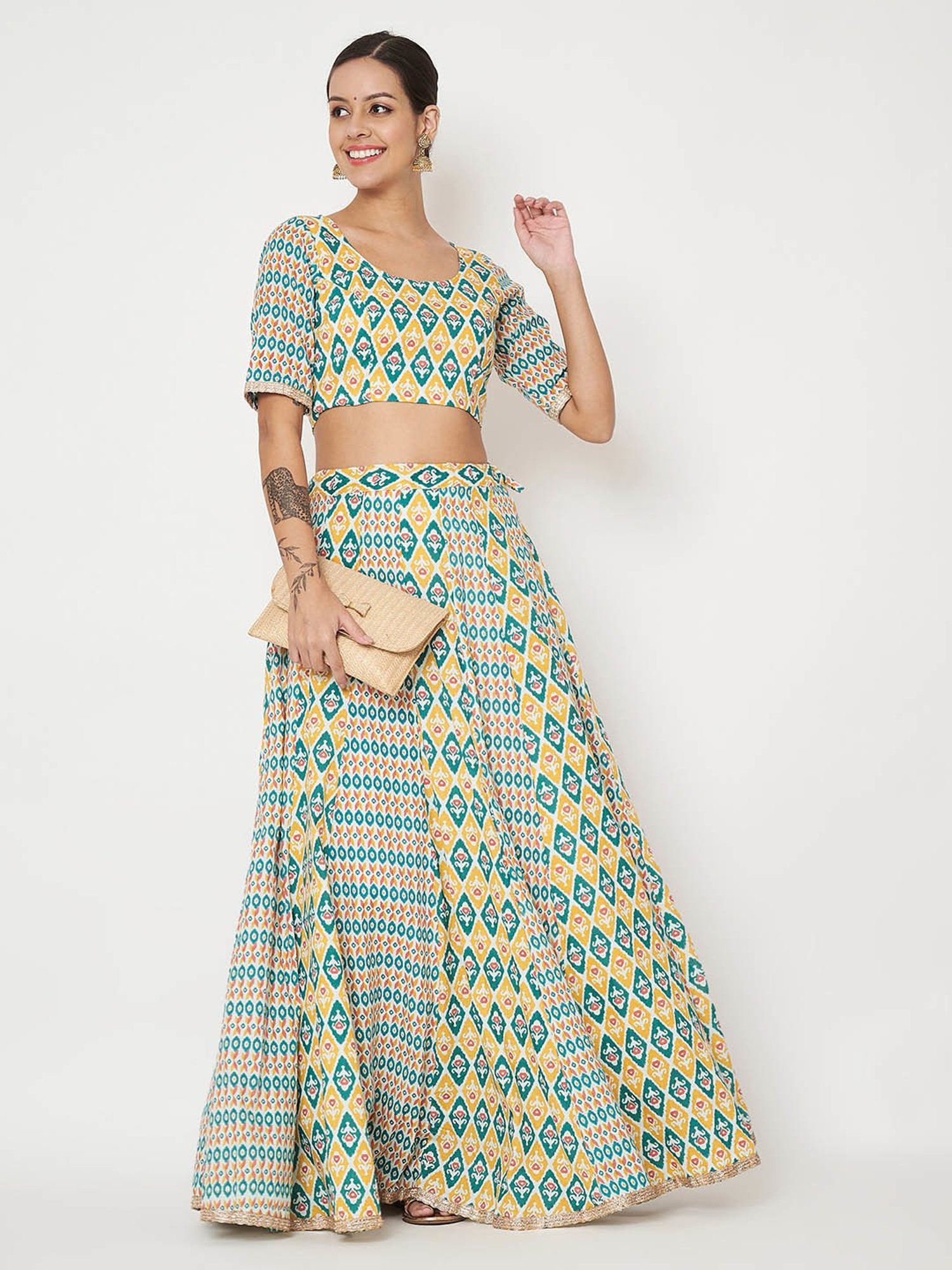 studiorasa Multicolor Printed Skirts