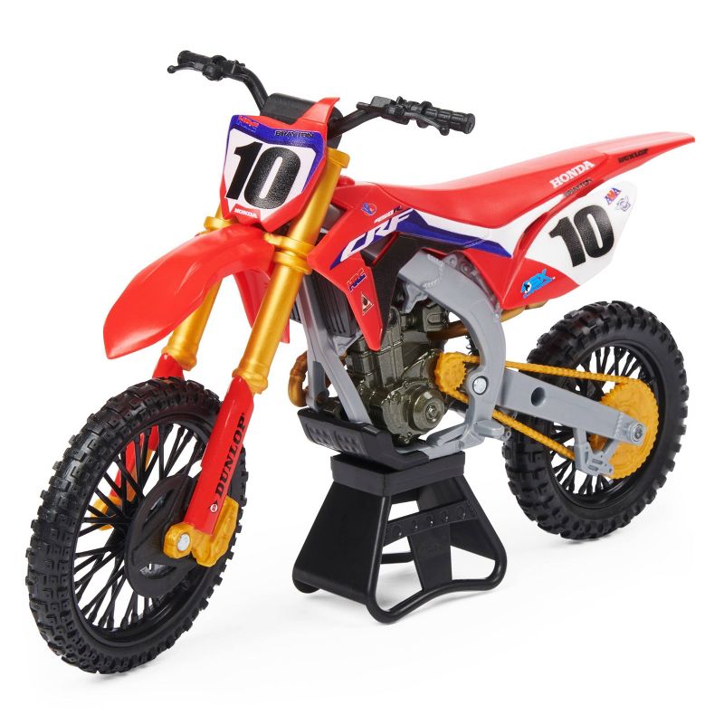 Supercross - 1:10 Scale Die Cast Collector Motorcycle - Justin Brayton