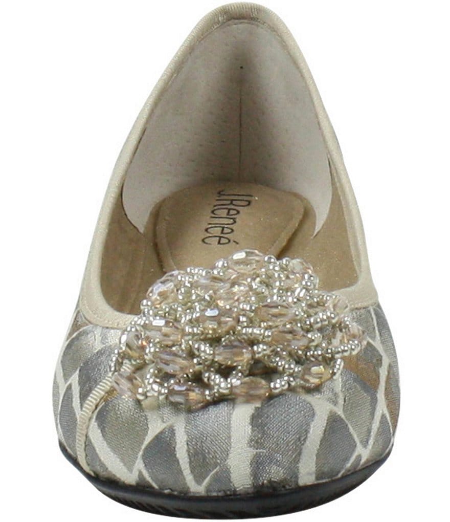 J. Renee Mallantha Print Ballet Flats