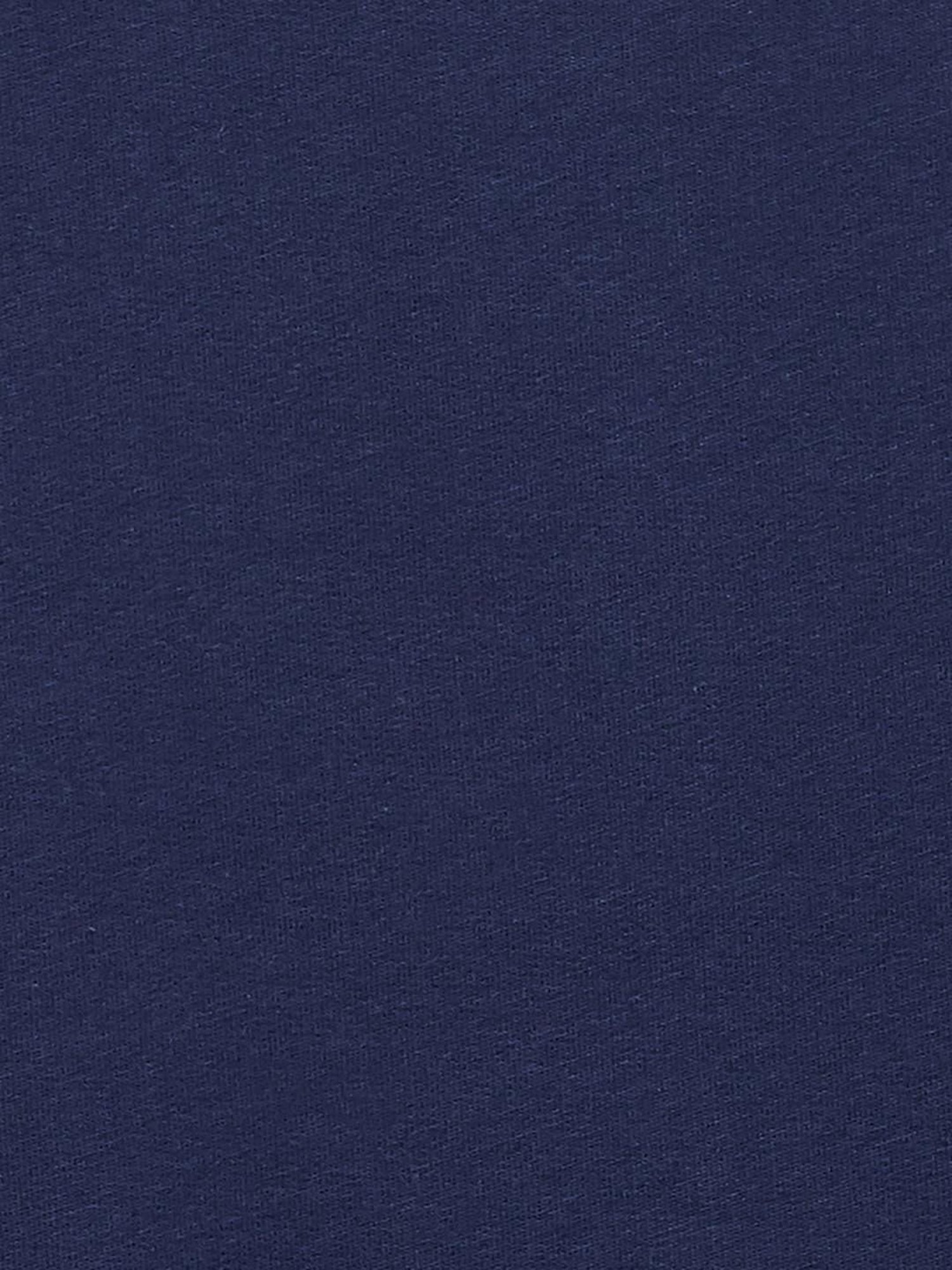 KAPPA Navy Regular Fit Printed Hooded Sweatshirt