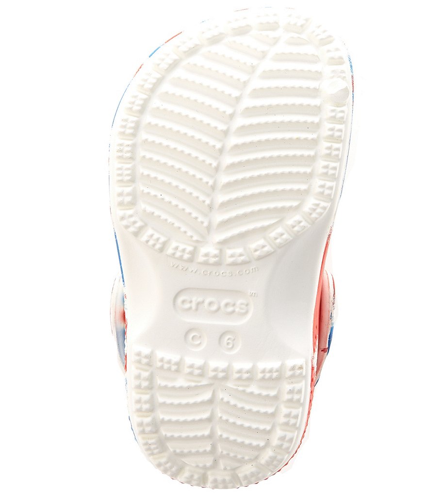 Crocs Kids' Classic Tie Dye Clogs (Infant)