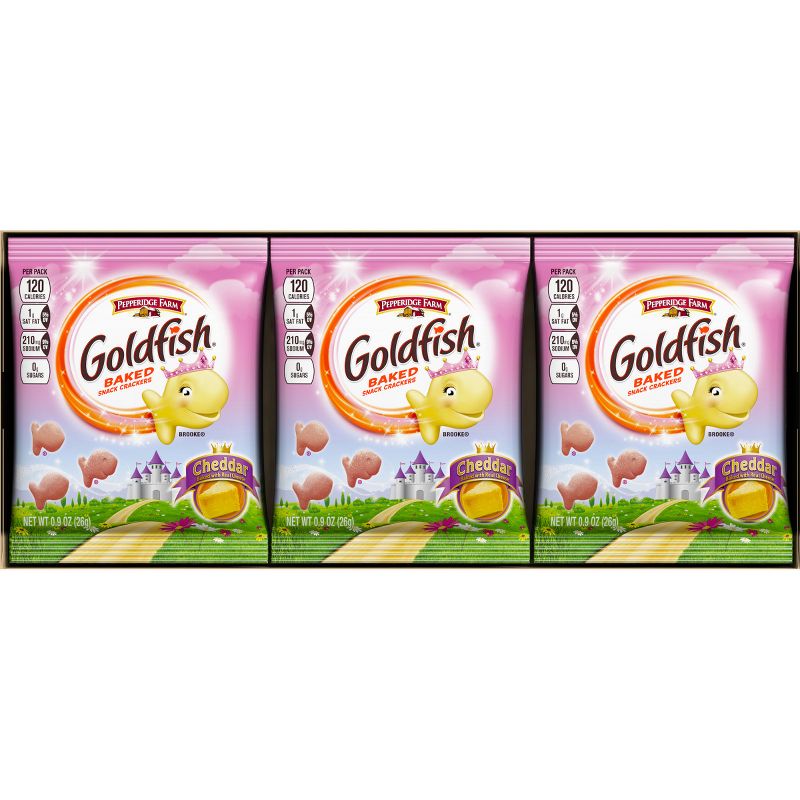 Pepperidge Farm Goldfish Princess Cheddar Crackers - .9oz/9ct