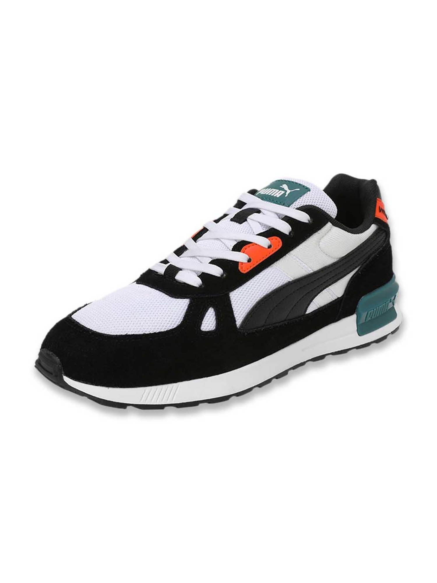 Puma Men's Graviton Pro White & Black Casual Sneakers