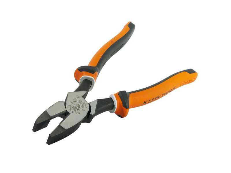 KLEIN TOOLS 2000-9NE-EINS Heavy Duty Side Cutting Pliers Insulated