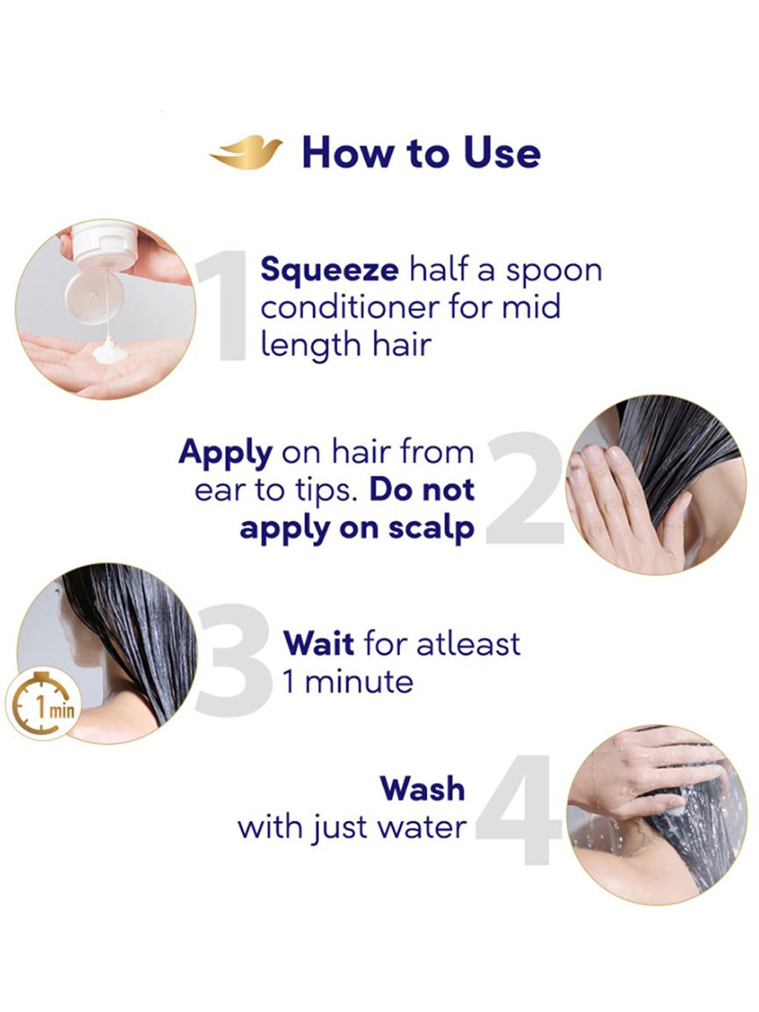 Dove Dryness Care Conditioner - 175 ml