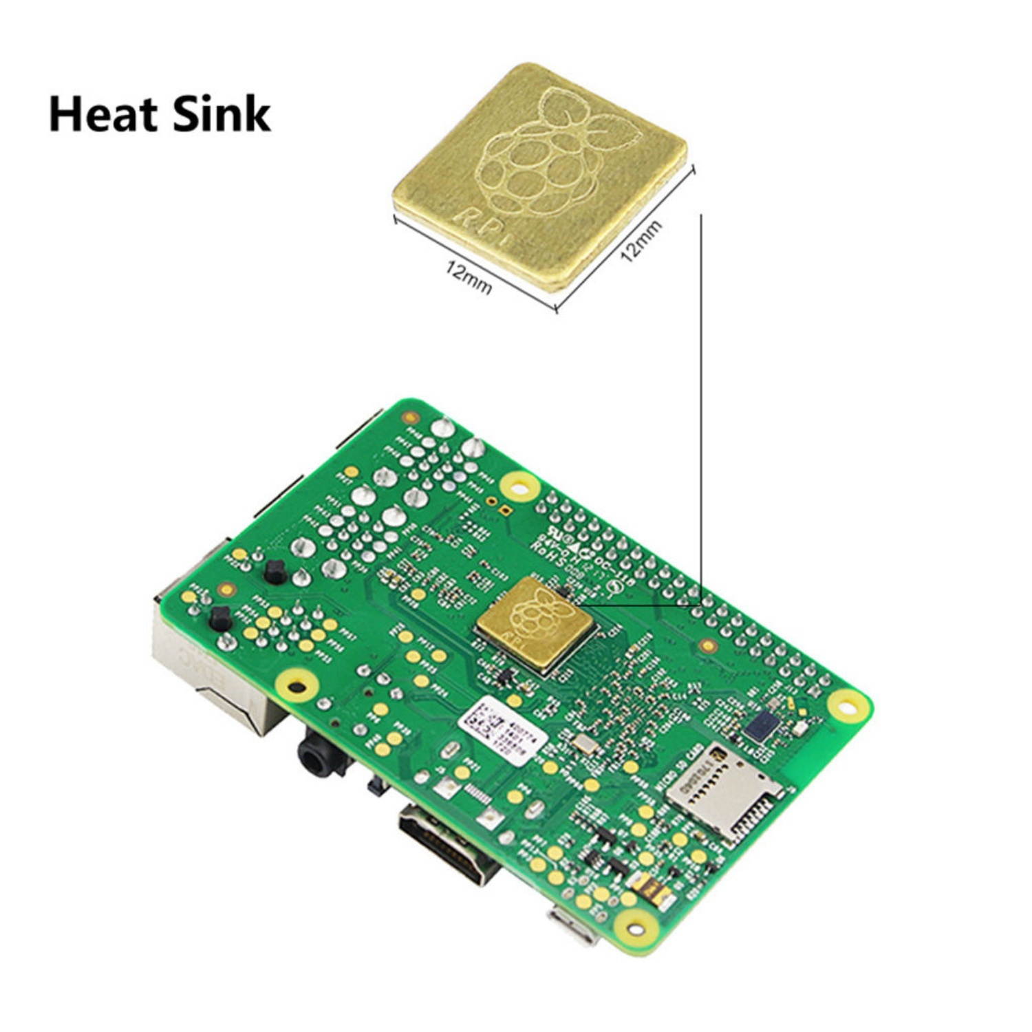 Dual Fan with Heat Sink for Raspberry Pi 3 Model B+ Plus or 3B & Acrylic Case 4 in 1 Kit for Raspberry Pi Zero W and Pi