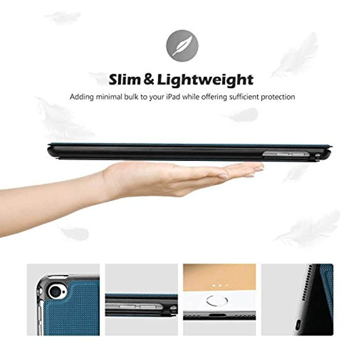 ProCase iPad 9.7 (2018 & 2017) / iPad Air 2 / iPad Air Case Bundle with Screen Cleaning Pad Cloth Wipes