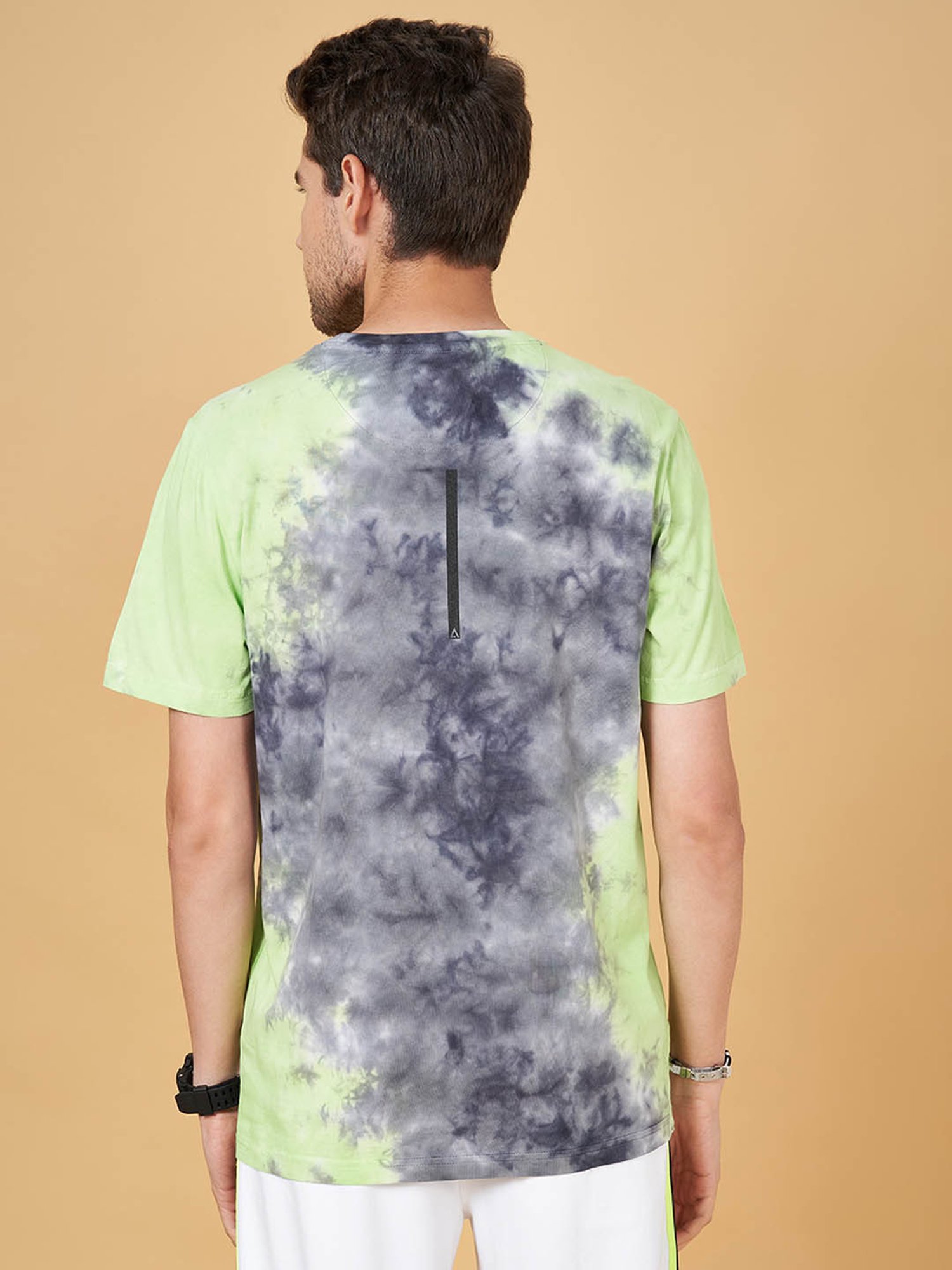 Street 808 by Pantaloons Multicolored Regular Fit Printed T-Shirt