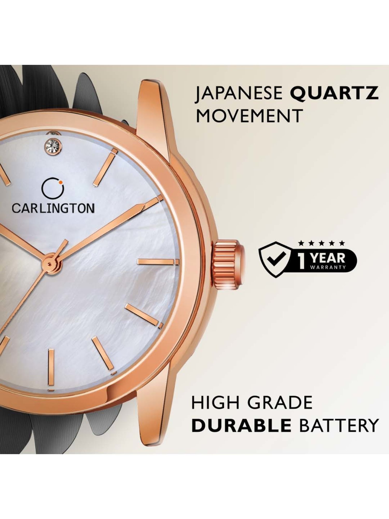 CARLINGTON CT 2010 Analog Watch for Women