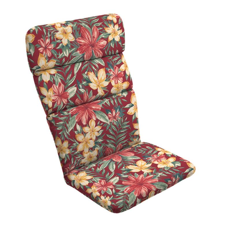 Clarissa Tropical Adirondack Chair Cushion Ruby - Arden Selections