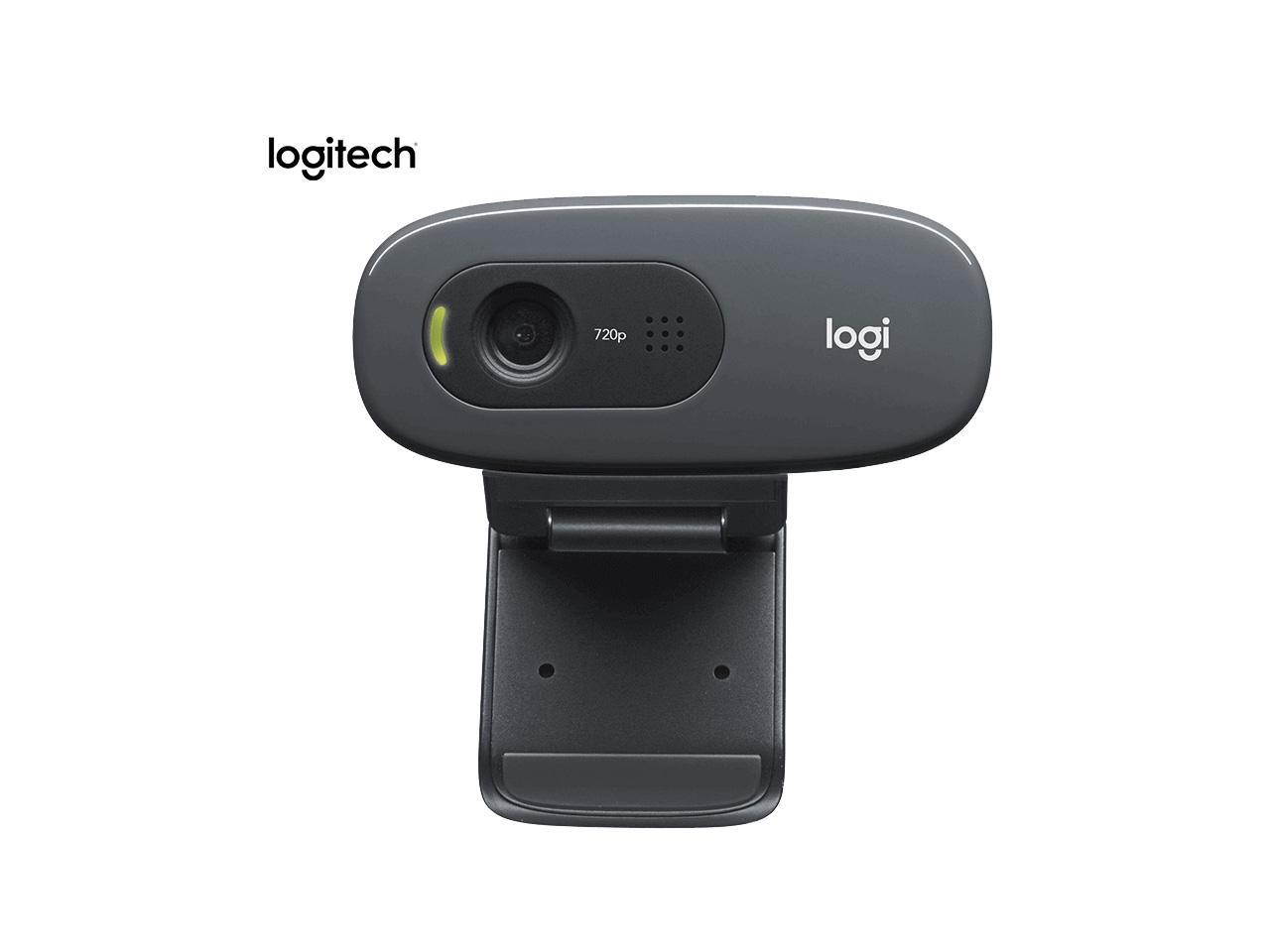 Original Logitech C270 HD Video 720P Webcam Built-in Microphone USB2.0 Mini Computer Camera for PC Laptop