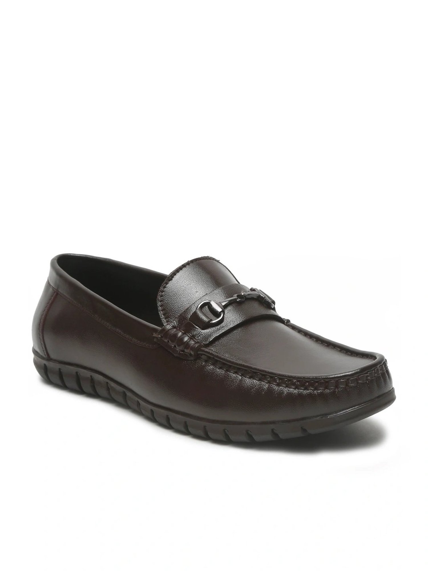 Teakwood Leathers Men's Brown Casual Loafers