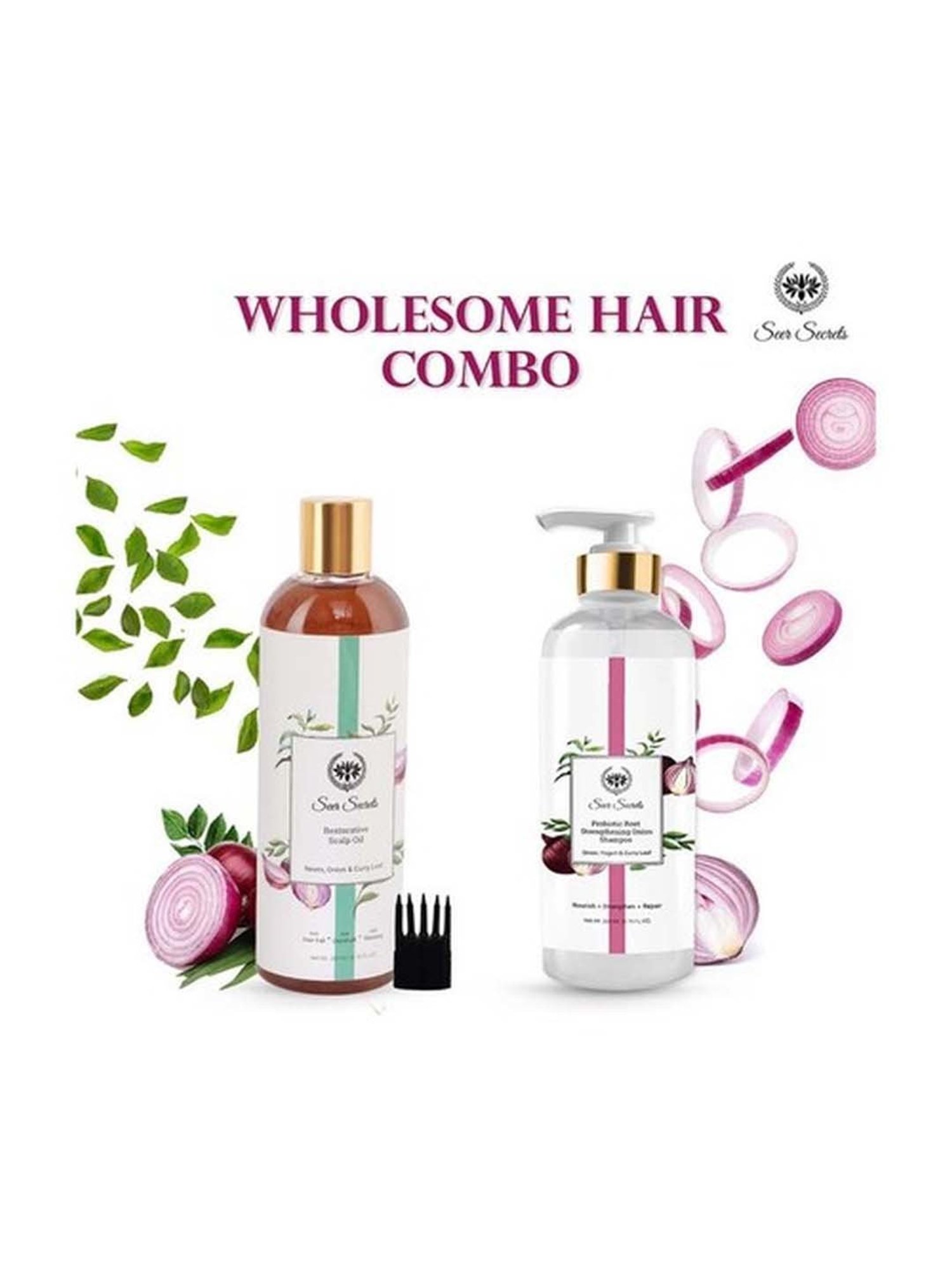 Seer Secrets Wholesome Hair Combo - 400 ml