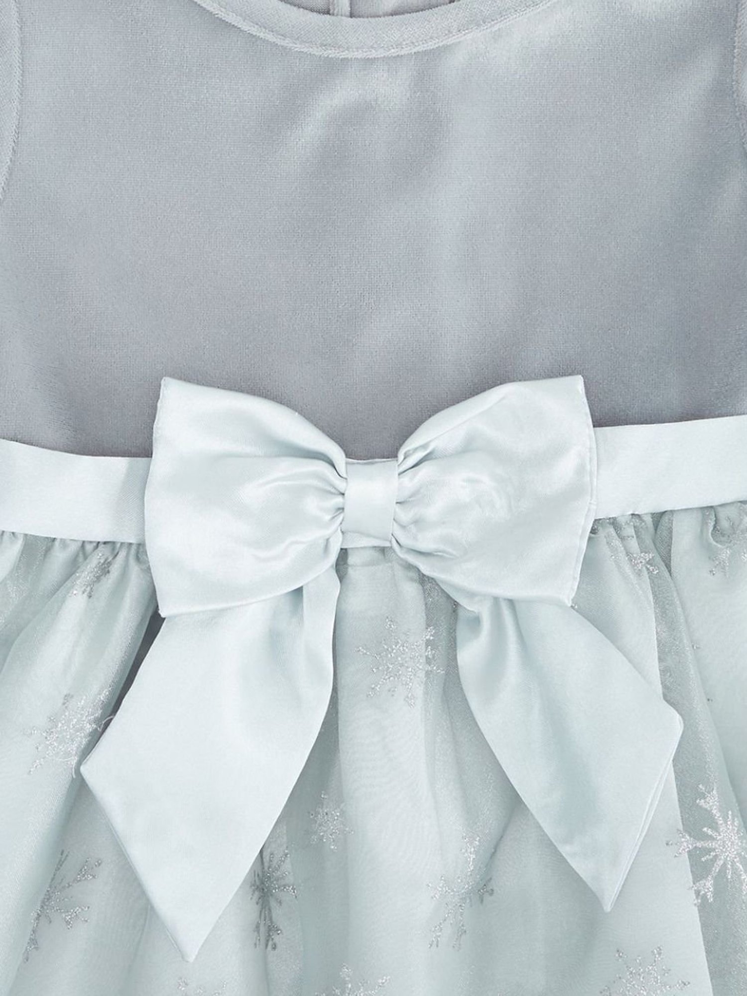 Pantaloons Baby Grey Cotton Printed Dress