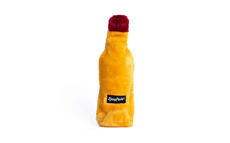 Zippy Paws - Happy Hour Crusherz Drink Themed Crunchy Water Bottle Dog Toy - Tequila