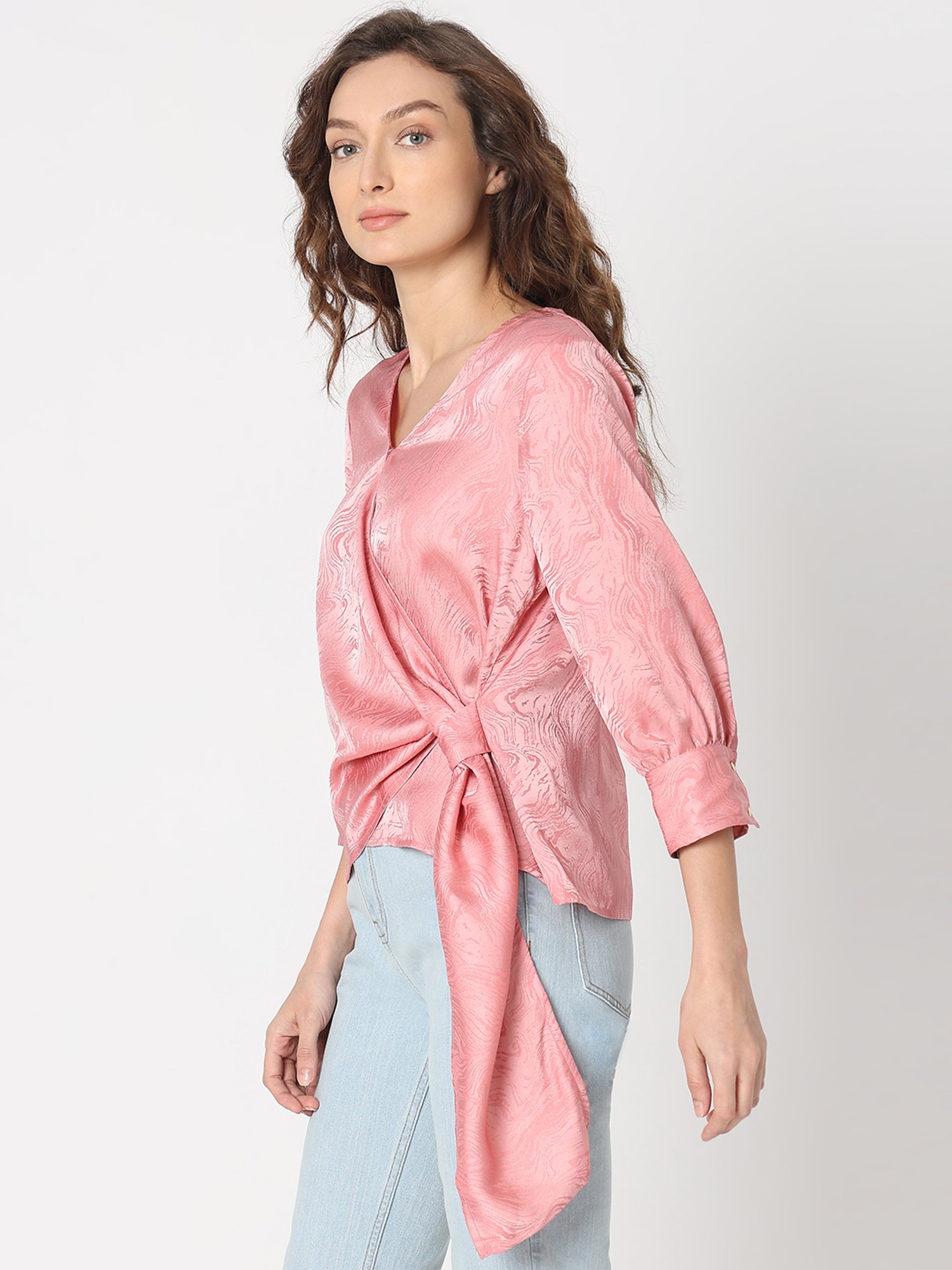 Vero Moda Pink Regular Fit Top