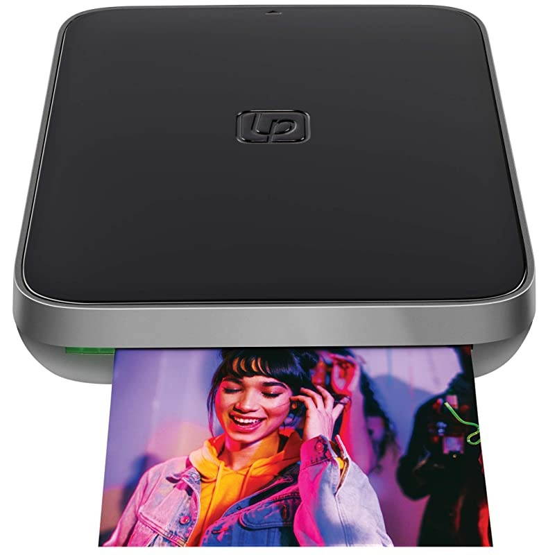 3x4.5 Portable Photo AND Video Printer for iPhone and Android. Make Your Photos Come To Life w/ Augmented Reality - Black
