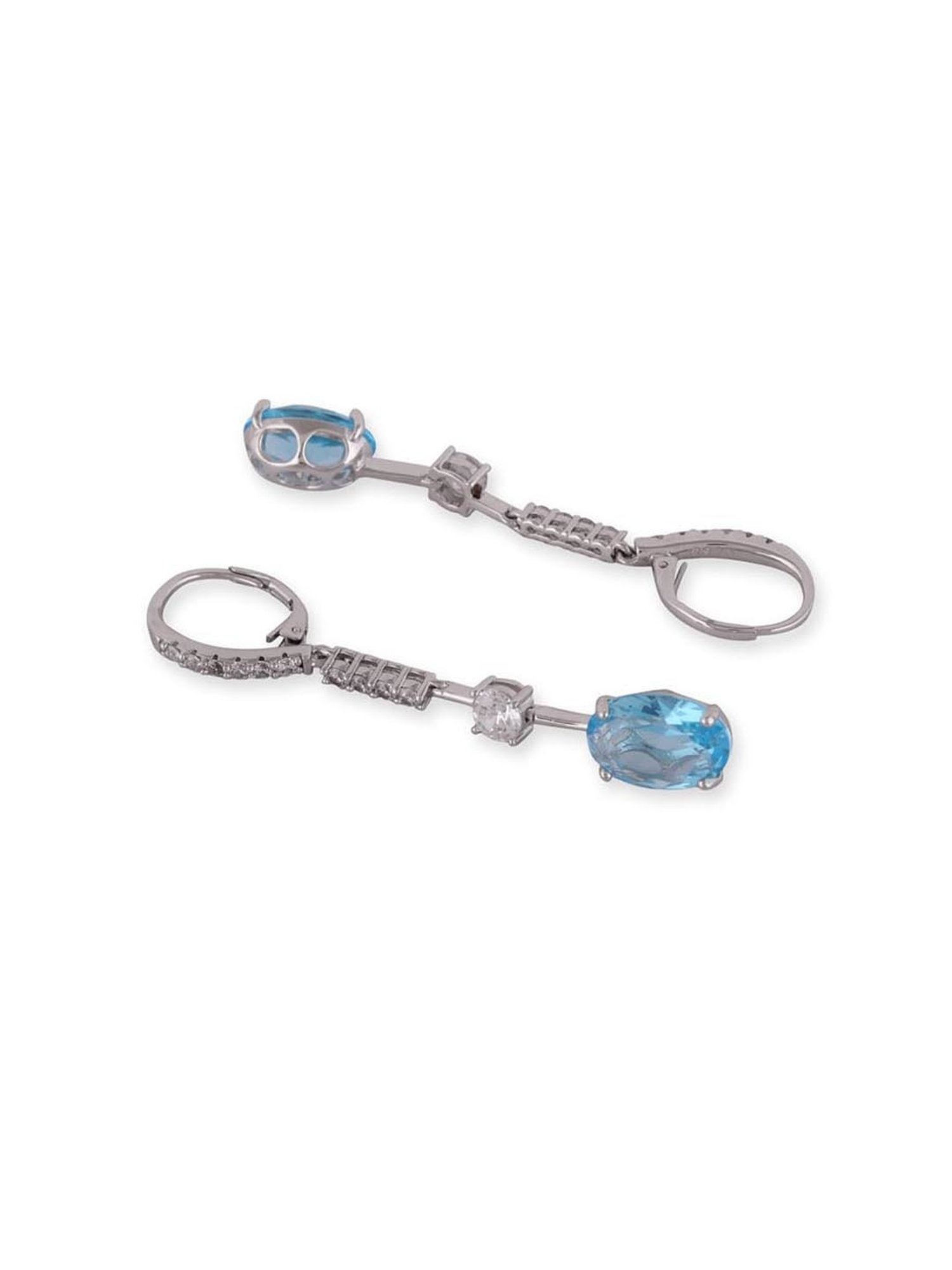 The Real Effect London Silver Earrings for Women