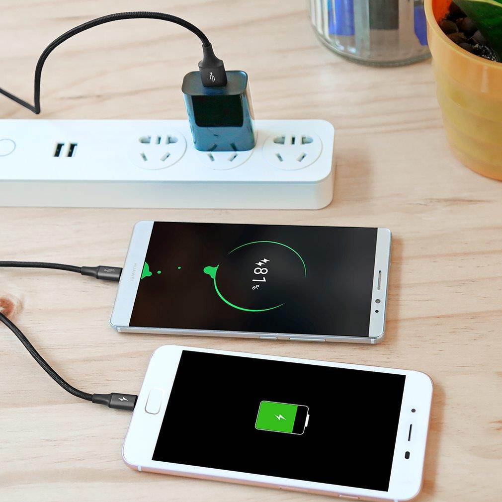 Baseus Rapid Series Micro USB Type-C 2-in-1 Charge Data Cable 1.2M for Android