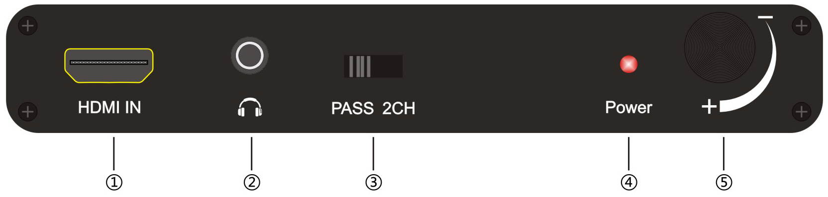 HDMI Digital Analog Audio Extractor Box Support 5.1CH 2CH 4K 3D AC-3/DTS Decoder Black 5.1 Decoder DTS /AC3 Dolby SPDIF Input To 5.1ch Converter