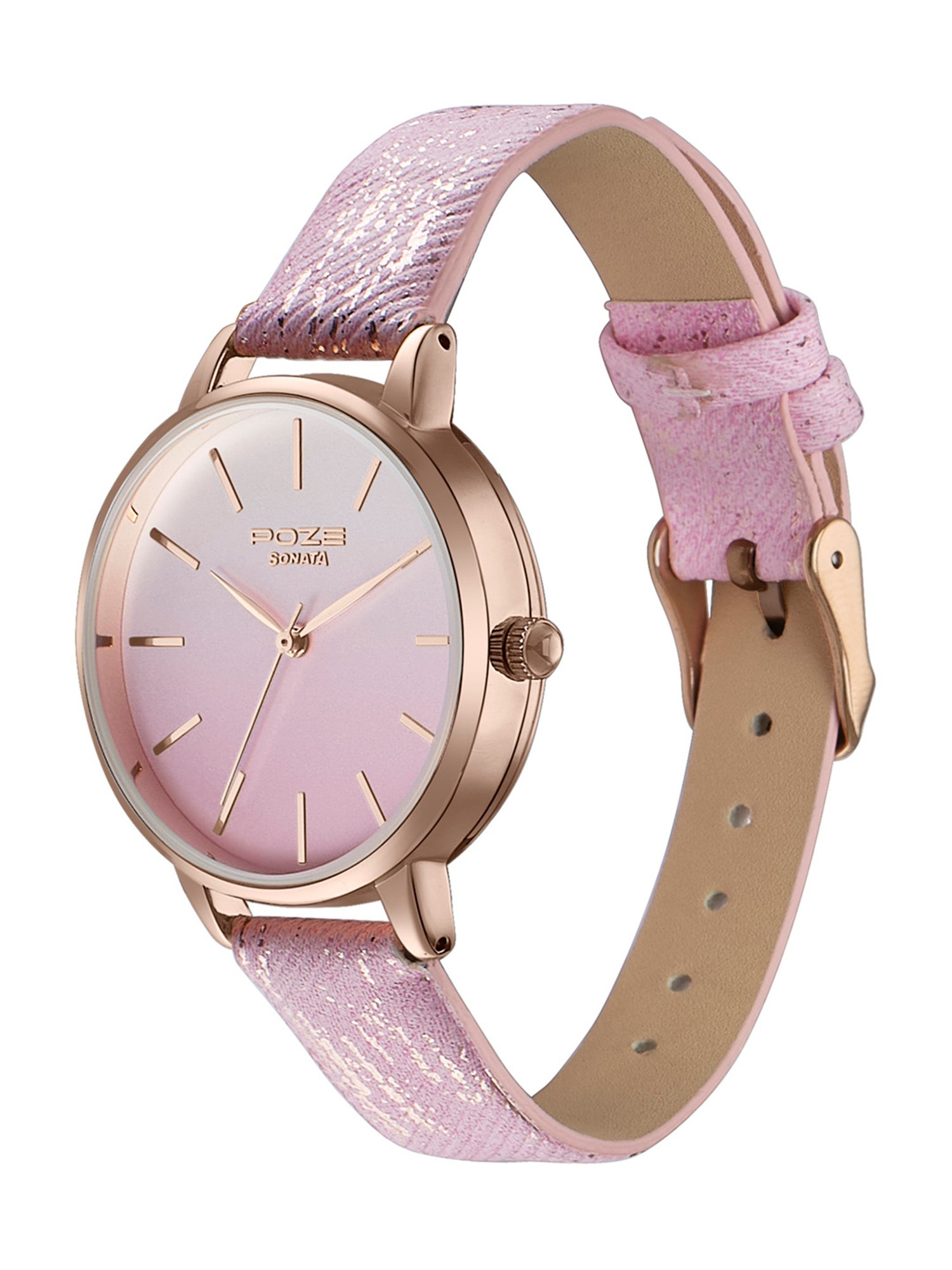 Sonata Poze 3.0 SP80091SL01WF Analog Watch for Women