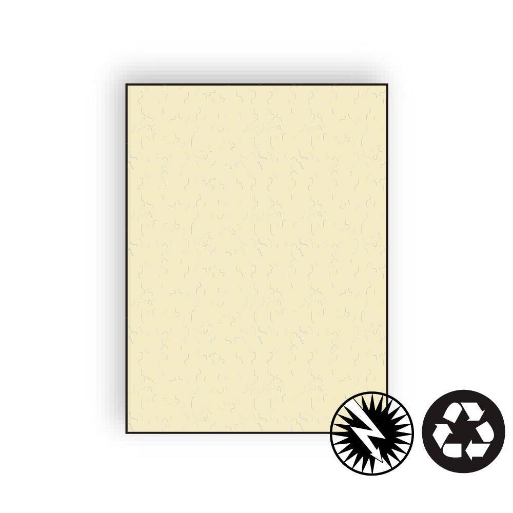 Letterhead, 8-1/2" x 11", 24#, Recycled, Fiber-Added, Acid Free, Smooth Imaging Finish, Sand (Box of 500)